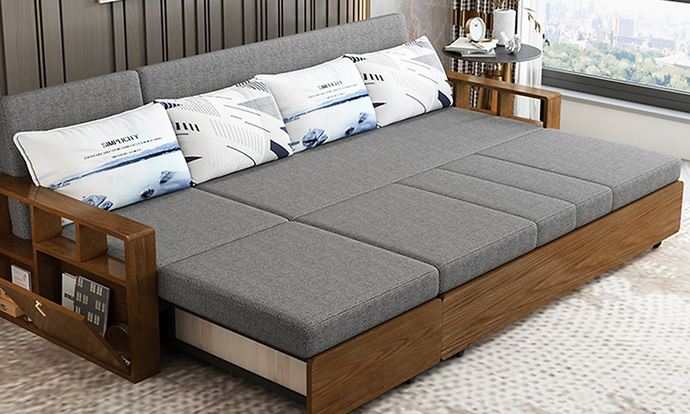 Giường âm tủ kết hợp sofa
